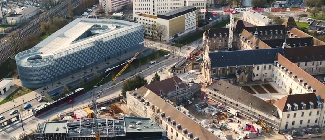 La mairie de Dijon va organiser des visites gratuites du chantier de la cité de la gastronomie